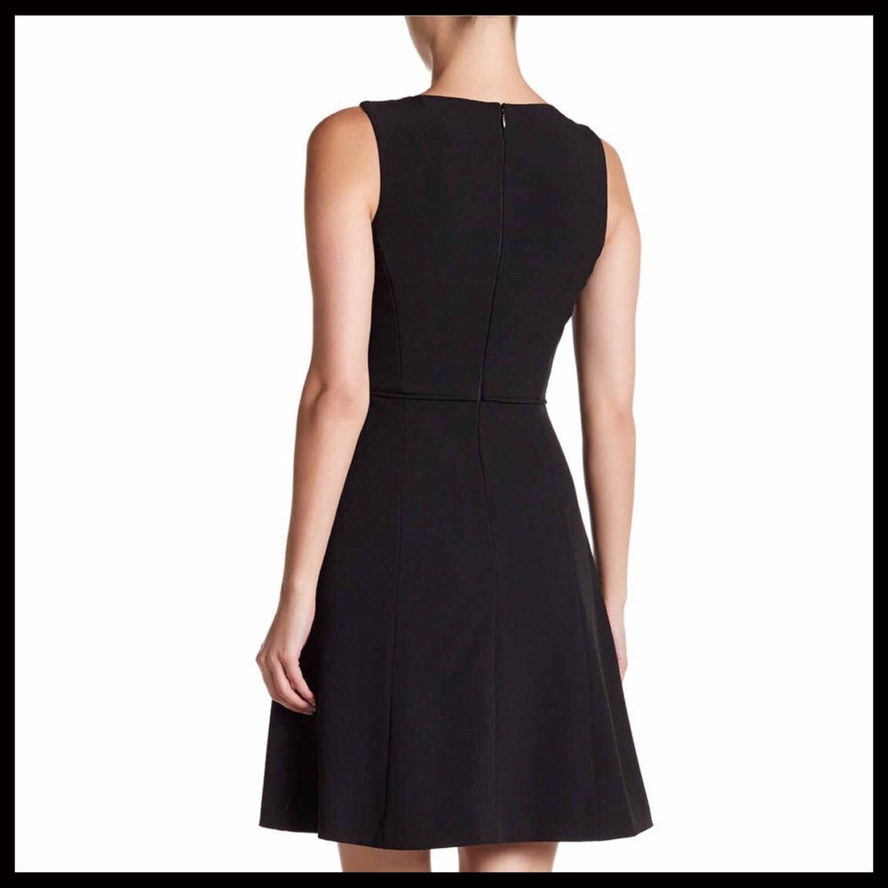 TAHARI LBD A-LINE FIT-AND-FLARE DRESS - Picture 5 of 7